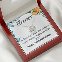 Load image into Gallery viewer, To My Soulmate-Forever- Love Knot Necklace
