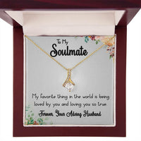 Load image into Gallery viewer, To My Soulmate- Forever- Alluring Beauty Necklace
