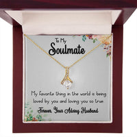 Load image into Gallery viewer, To My Soulmate- Forever- Alluring Beauty Necklace
